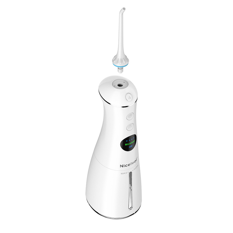 300ml Electric Jet Cordless Water Flosser , 6 Working Modes Water Jet Dental Flosser