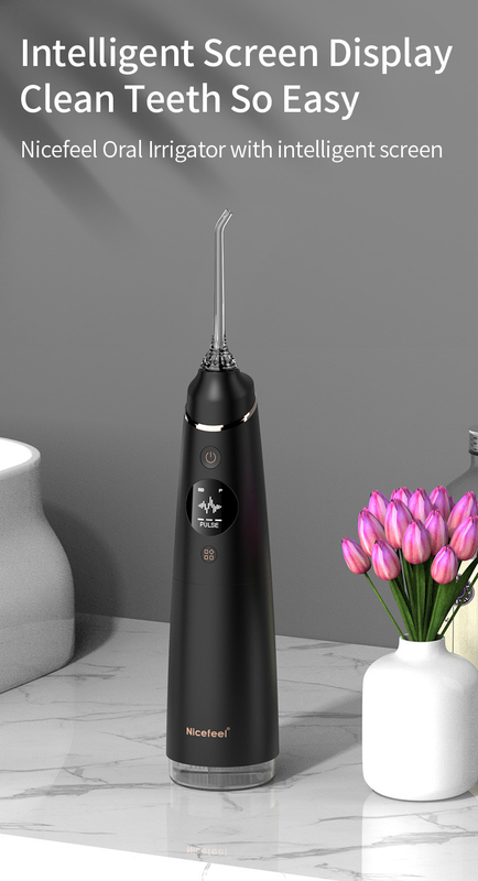4+10 DIY Mode Cordless Oral Irrigator With Optional Tips Ipx7