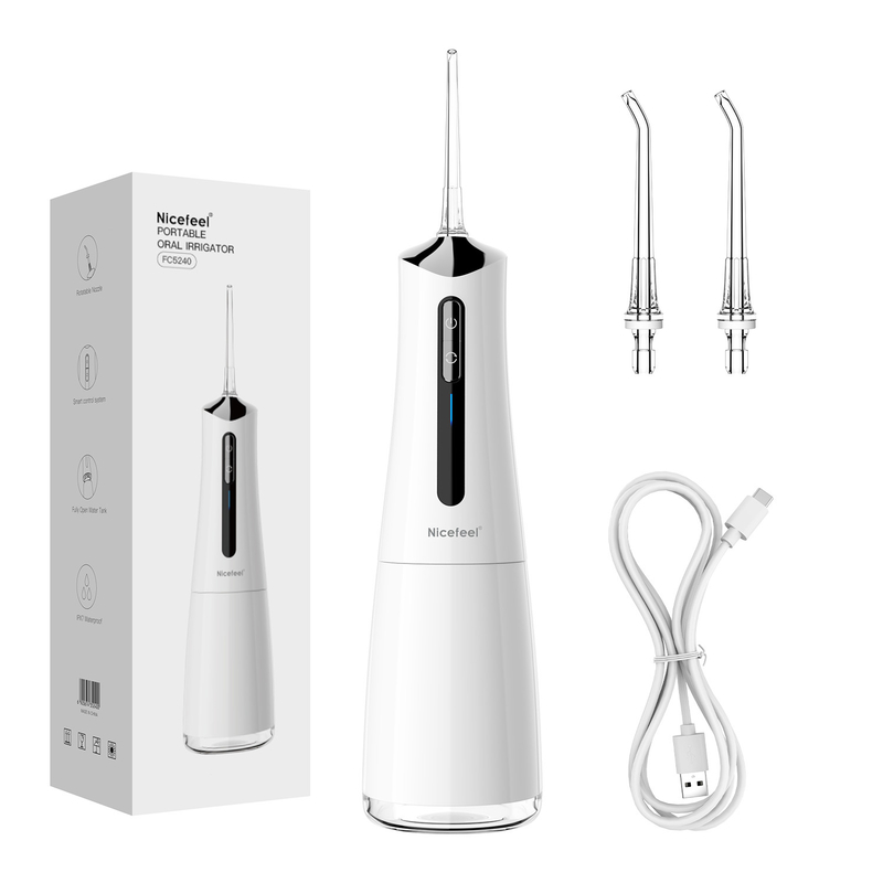 4 Working Modes 300ml Electric Jet Cordless Portable Water Flosser Oral Clean