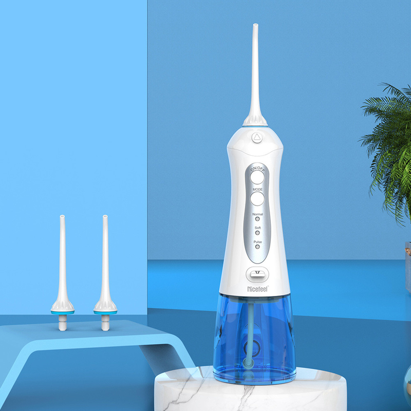 300ml IPX7 Electric Jet Mini Cordless Portable Water Flosser Teeth Cleaner