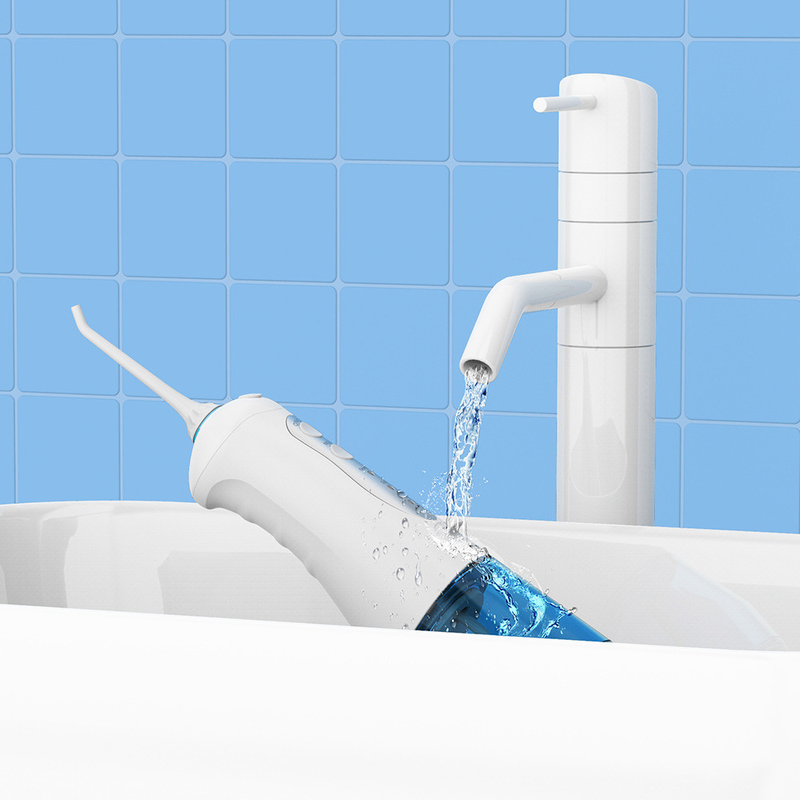 300ml IPX7 Electric Jet Mini Cordless Portable Water Flosser Teeth Cleaner