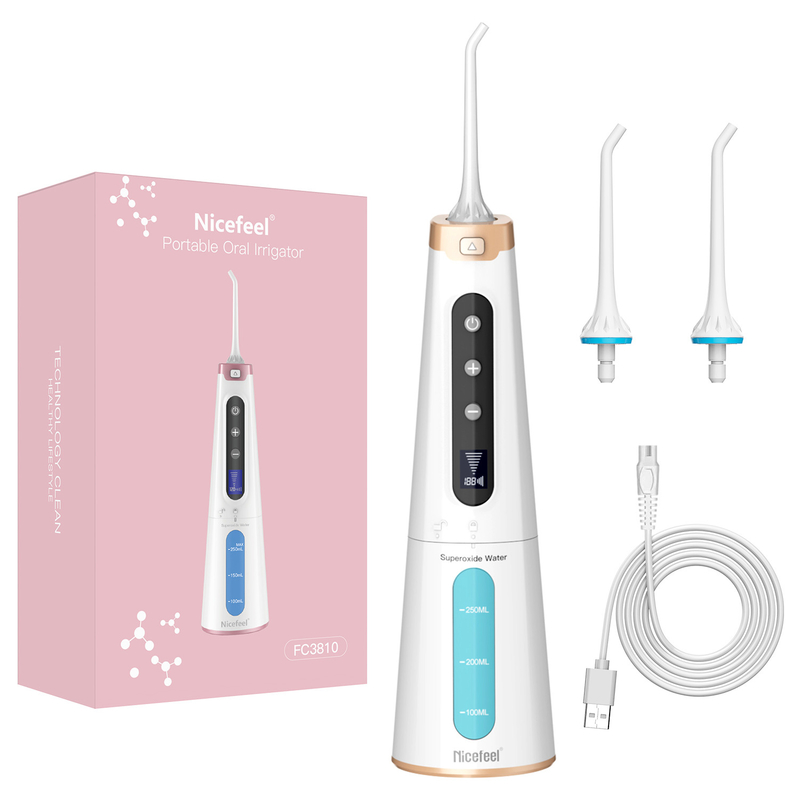 Superoxide Water Oral Irrigator Cordless 300ML With Three Mode