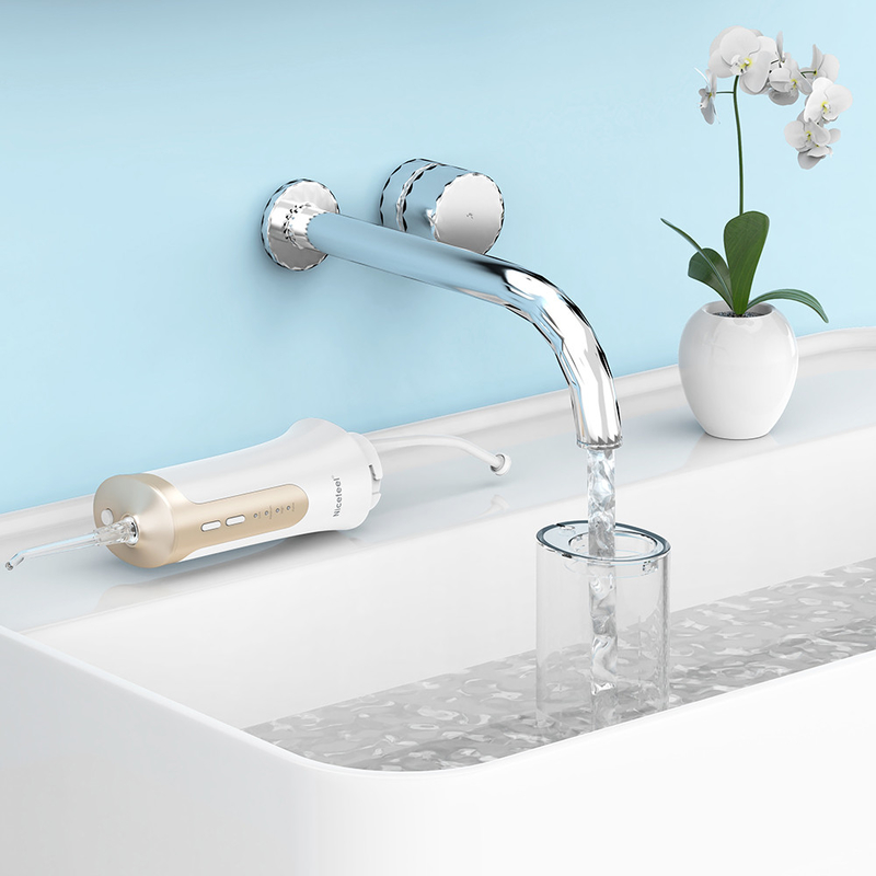 Oral Cleaner Electric Jet Cordless Portable Water Flosser IPX7 300ml