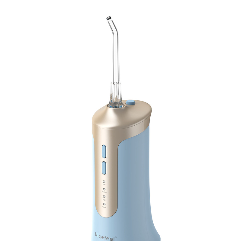 Teeth Cleaner Electric Water Jet Cordless Portable Water Flosser IPX7 300ml