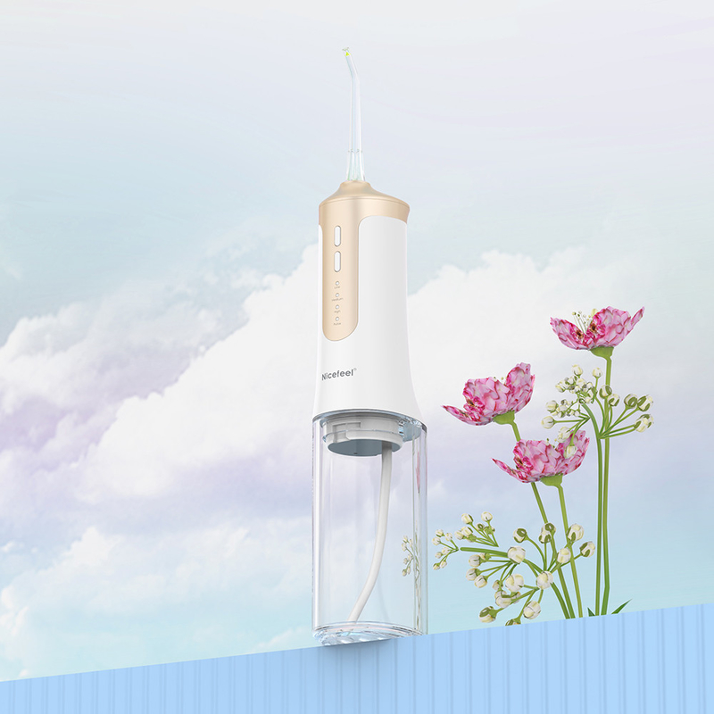 Teeth Cleaner Electric Water Jet Cordless Portable Water Flosser IPX7 300ml