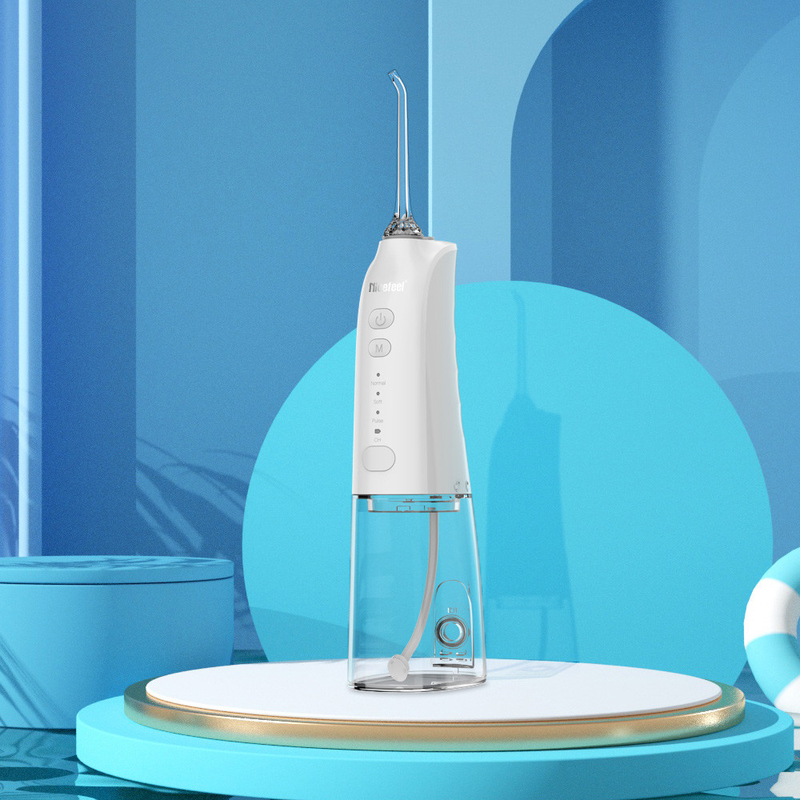 270ml 3 Modes IPX7 Dental Water Flosser USB Rechargeable Bluetooth Pick 2 Jet Tip
