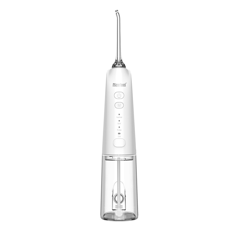 270ml 3 Modes IPX7 Dental Water Flosser USB Rechargeable Bluetooth Pick 2 Jet Tip