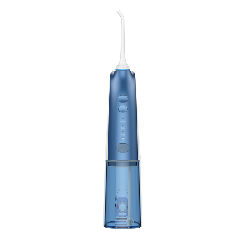 270ml 3 Modes IPX7 Dental Water Flosser USB Rechargeable Bluetooth Pick 2 Jet Tip