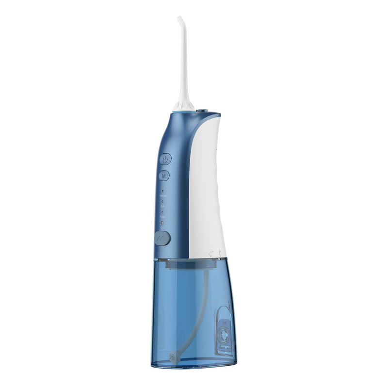 270ml 3 Modes IPX7 Dental Water Flosser USB Rechargeable Bluetooth Pick 2 Jet Tip