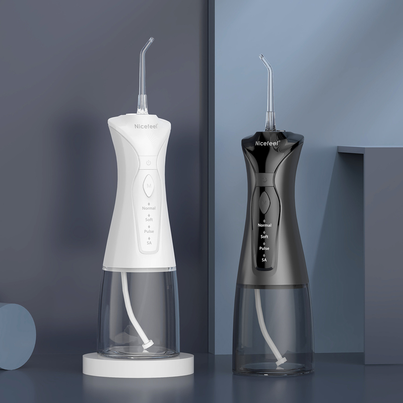 Type C Charging ABS Nicefeel Cordless Water Flosser 4 Hours Fast Charging