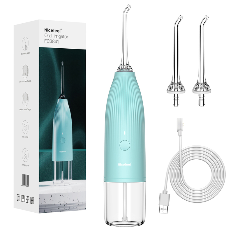 Nicefeel Cordless Water Flosser 0.5kg 1400mAh Battery 300ml Water Tank