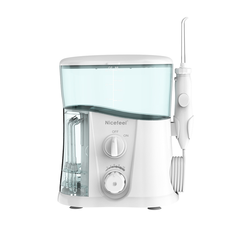 1.8m Cord Length Desktop Water Flosser with IPX4 Waterproof Level