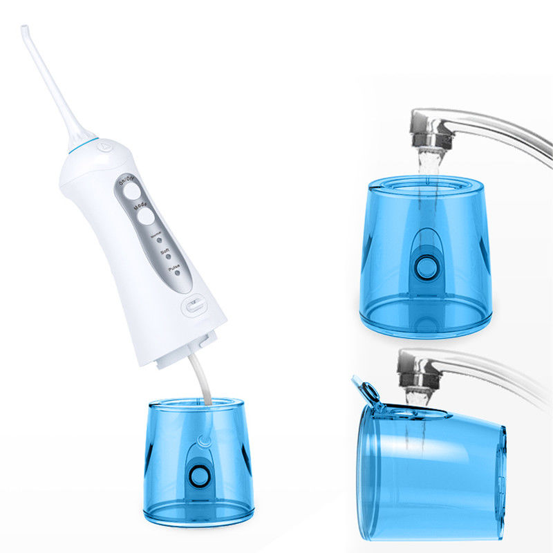 Water Flosser Cordless, Portable Teeth Cleaner With 3 Modes, Powerful Cleaning, 300ML Water Tank, IPX7 Waterproof