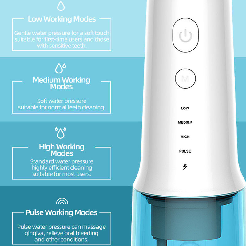 electric oral irrigator DIY Water Flosser oral care ultra long life battery