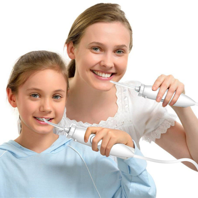 Portable personal use electric powered nasal irrigator nose syringe for family use