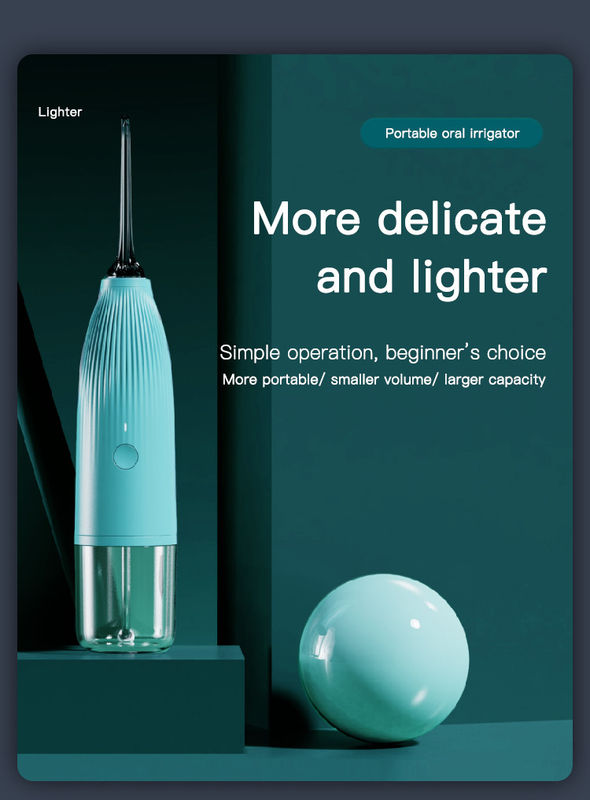 1400-1800 times/min Mini Water Flosser Food Grade ABS For Oral Care