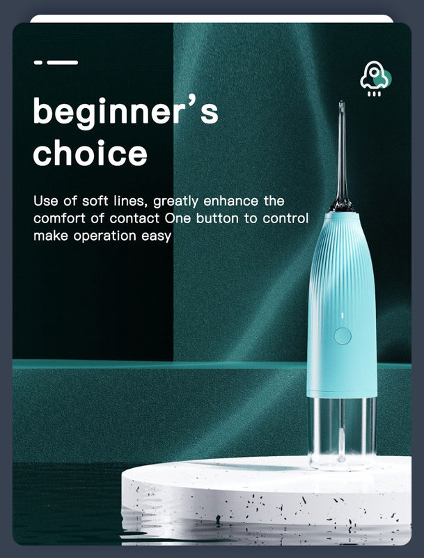 1400-1800 times/min Mini Water Flosser Food Grade ABS For Oral Care