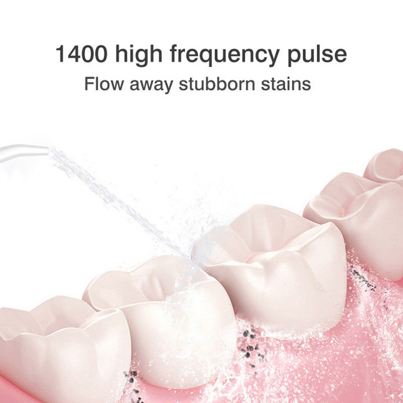 Mini Design Collapsible Water Flosser Electric Water Flosser Oral Irrigator With Storagable Nozzle