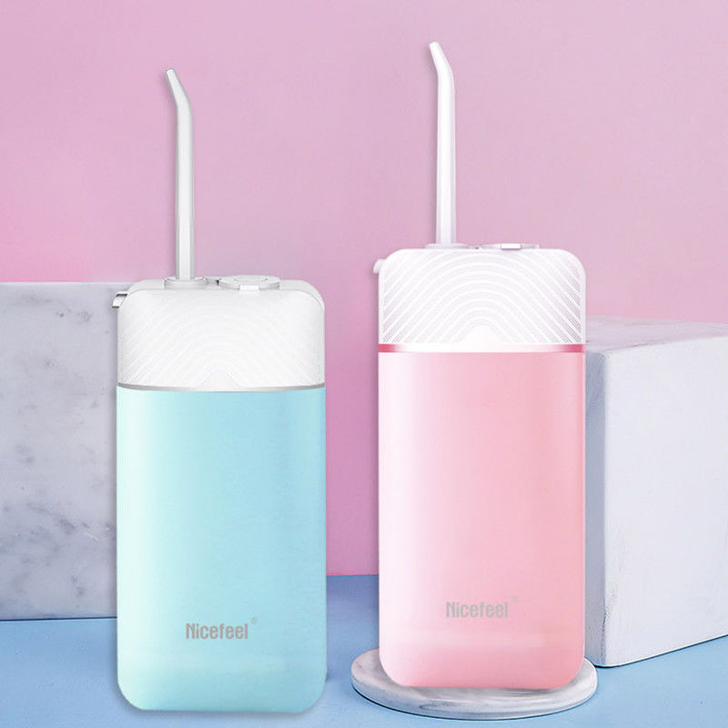 Mini Design Collapsible Water Flosser Electric Water Flosser Oral Irrigator With Storagable Nozzle