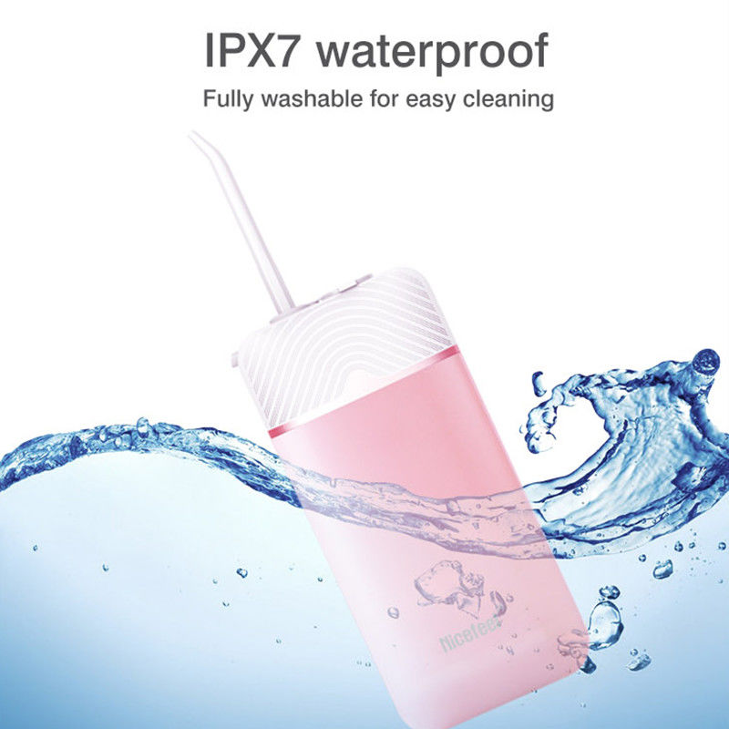 Mini Design Collapsible Water Flosser Electric Water Flosser Oral Irrigator With Storagable Nozzle