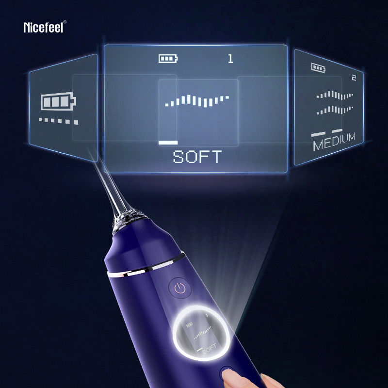 Portable ABS Cordless Rechargeable Water Flosser For Teeth Cleaning