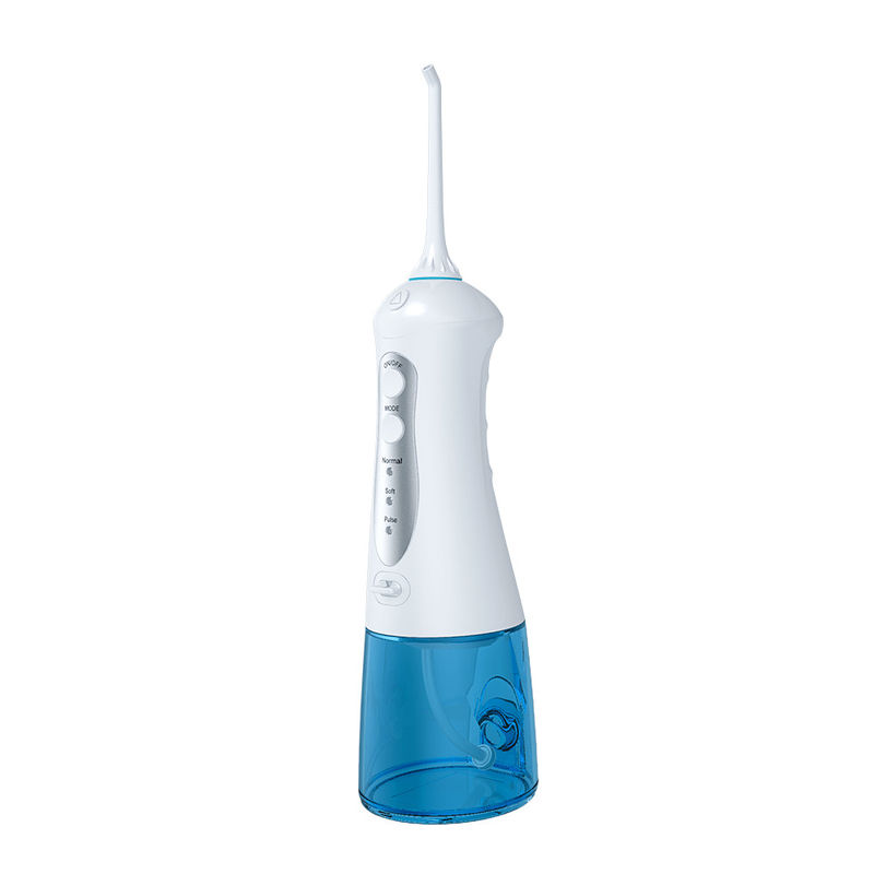 Standard Portable Oral Irrigator Handheld Water Flosser With 300ml Water Tank