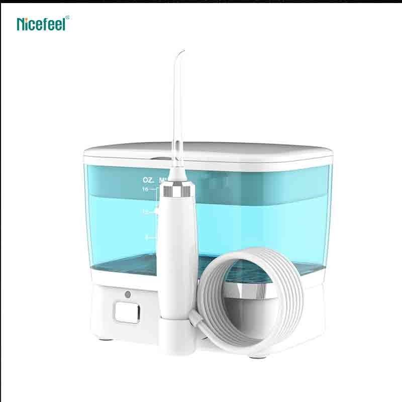 Portable 500ml Electric Tooth Water Flosser 1400-1800 Times/Min Water Jet Pulse