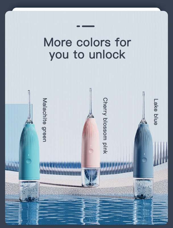 800Mah Battery Oral Water Irrigators Whitening Water Jet Pick For Travel