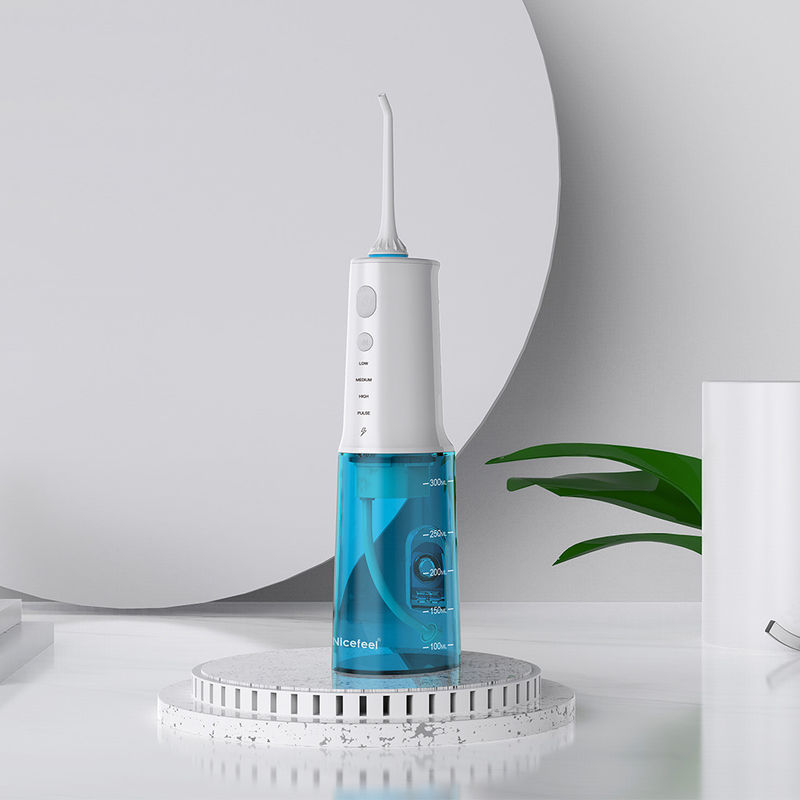 Best Electric Power Flosser For Travel Nicefeel Cordless Water Flosser IPX7 1900 mAh Battery