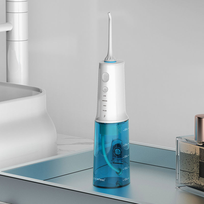 Best Electric Power Flosser For Travel Nicefeel Cordless Water Flosser IPX7 1900 mAh Battery